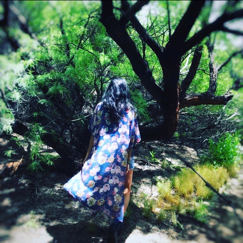 Band of Gypsies Floral Duster